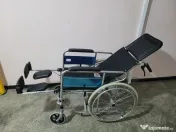 Scaun rulant pntru persoane cu dizabilitati, cu spatar rabatabil 