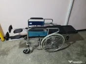 Scaun rulant pntru persoane cu dizabilitati, cu spatar rabatabil 