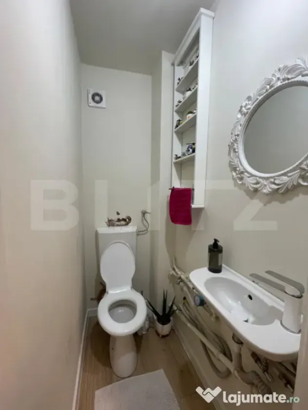 Apartament spațios de 4 camere, complet modernizat, la chei