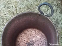 Caldare (ceaun) vechi de cupru 35 litri