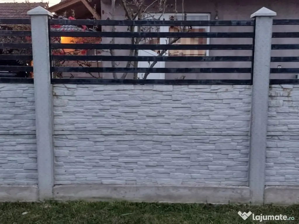 Spalieri beton gard/ vie / gard beton / tuburi beton