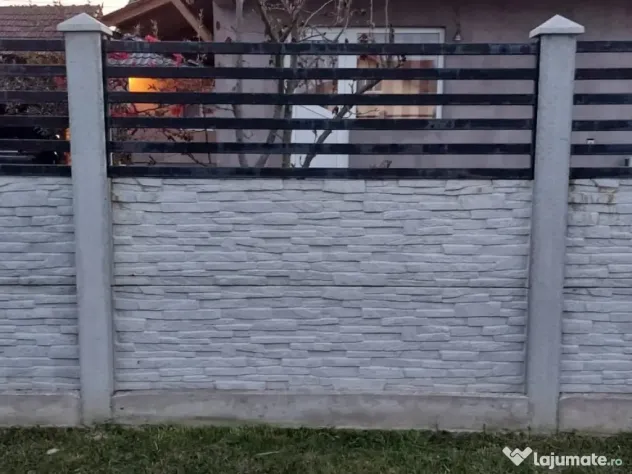 Spalieri beton gard/ vie / gard beton / tuburi beton