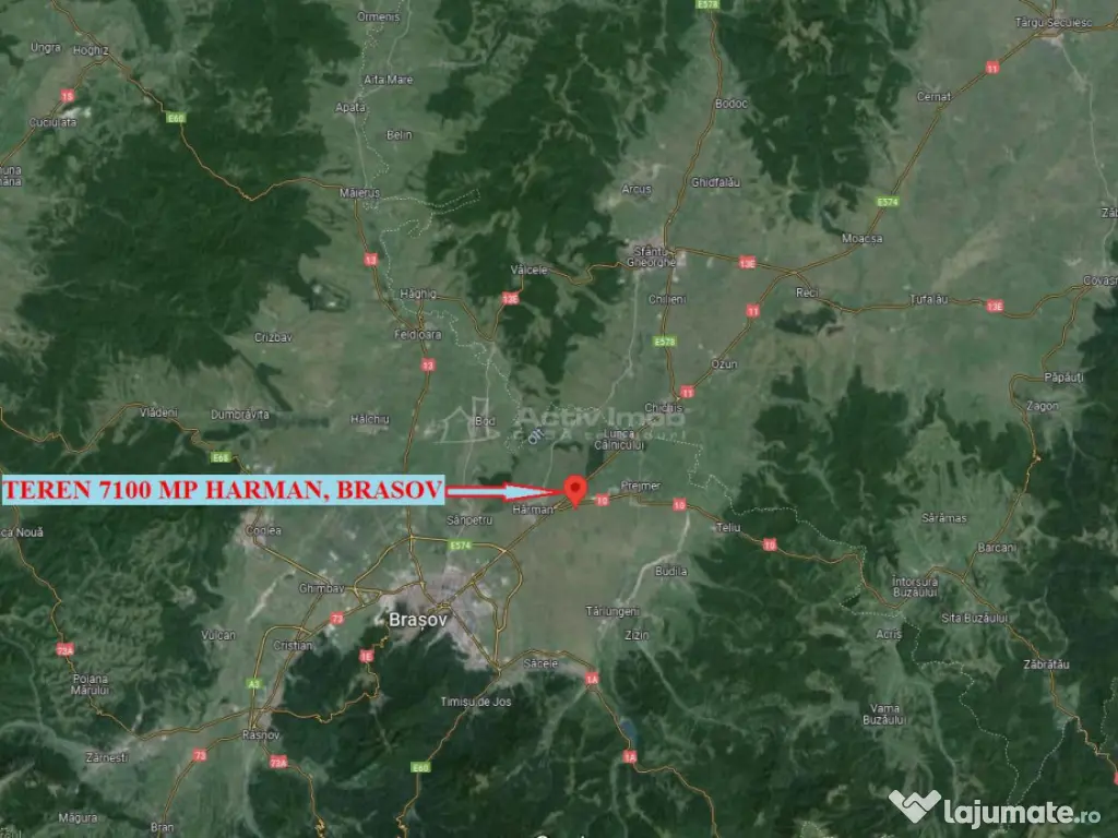 Arabil Harman, spre Prejmer, langa case, acces usor, pretabi