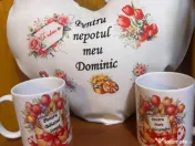 Căni și perne personalizate