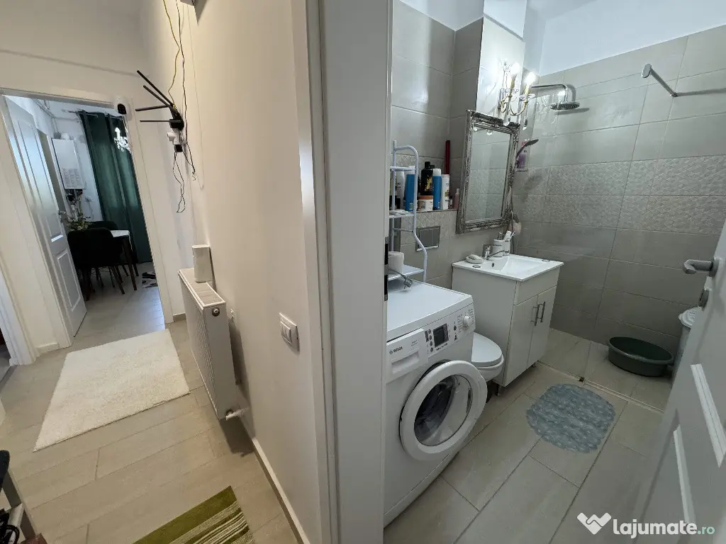 2 cam, etaj 2, 46 mp, decomandat, bloc nou, str. Recea, cu loc de parc