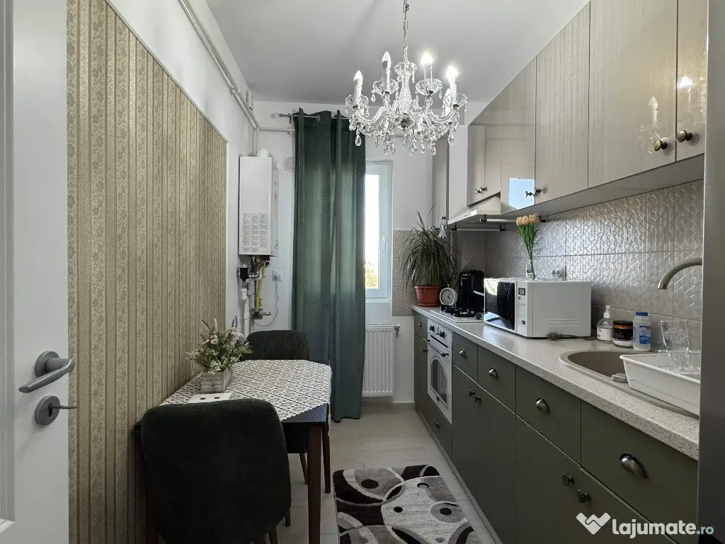 2 cam, etaj 2, 46 mp, decomandat, bloc nou, str. Recea, cu loc de parc