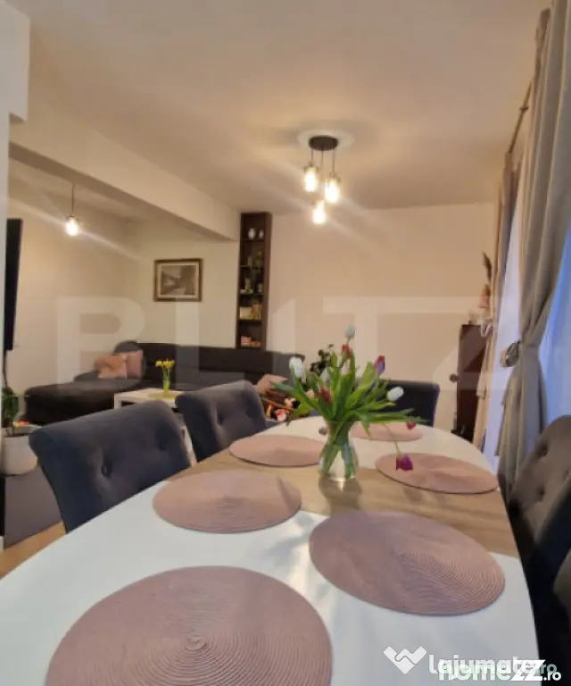 Casa moderna cu 4 camere, gradina de 40 mp, 2 parcari subter - Floresti (Cluj)