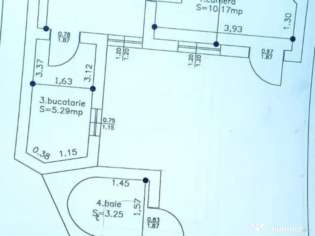 Spatiu comercial Kogalniceanu stradal 50 mp fara risc sei...
