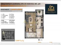 Popesti Garsorniera 41.55 mp