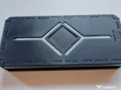 Controller/ Hub Negru cu iluminare pentru ventilatoare 