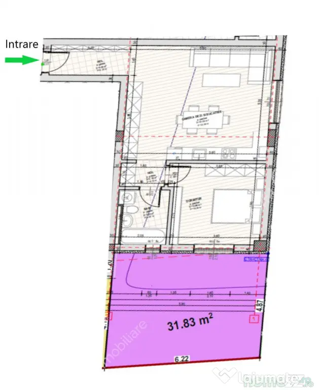 Apartament la cheie cu 2 camere gradina zona Selimbar Pictor - Sibiu (Sibiu)