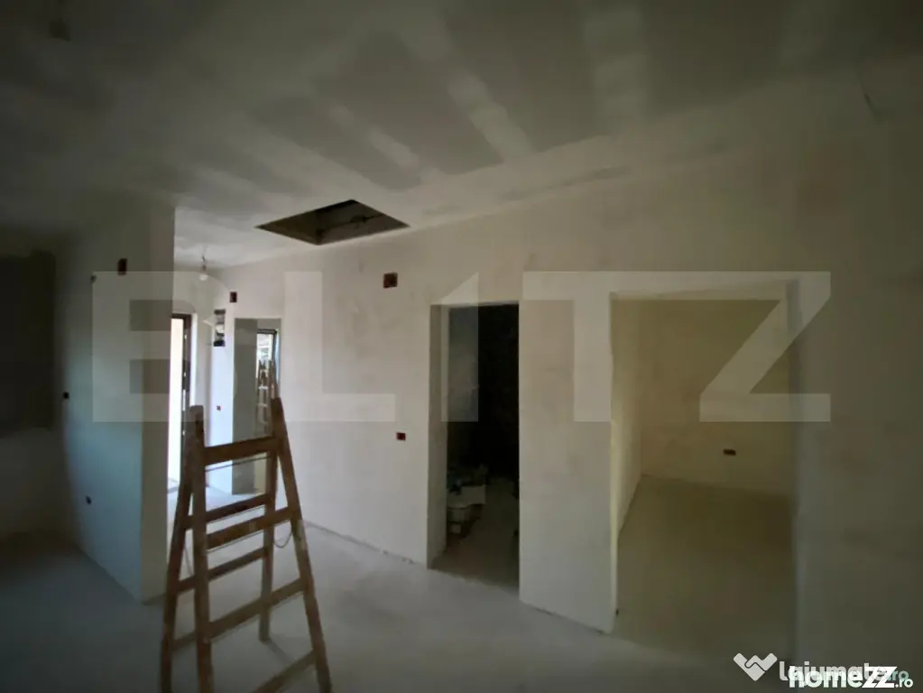 Duplex parter 3 camere 72 mp, terasă 15mp curte 310 mp, Mos