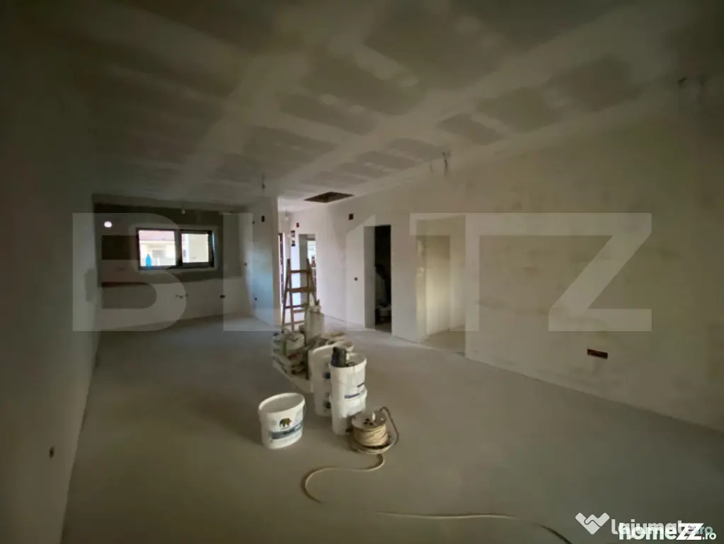 Duplex parter 3 camere 72 mp, terasă 15mp curte 310 mp, Mos