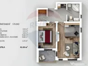 Comision 0% | Apartament 42 mp – Intrare Sanpetru Mall 