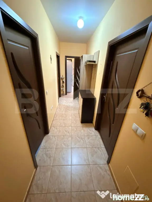 Apartament cu 2 camere, 52mp, parcare, balcon, Zona Stejaru - Floresti (Cluj)