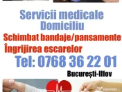 Servicii medicale la domiciliu in București si Ilfov 