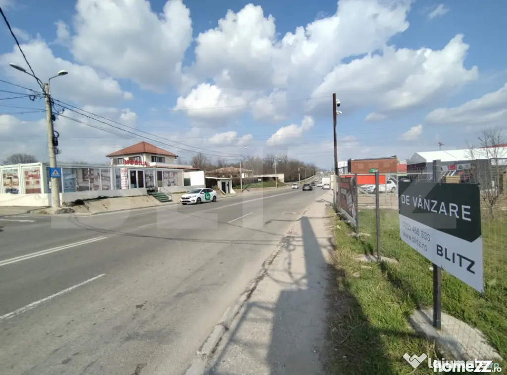 Teren intravilan, 1275 mp, 12,5 m deschidere, strada Potelu - Craiova (Dolj)