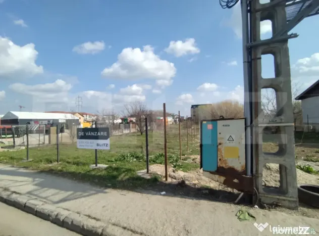 Teren intravilan, 1275 mp, 12,5 m deschidere, strada Potelu - Craiova (Dolj)