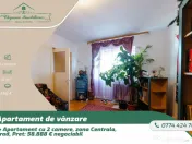 Apartament cu 2 camere, zona centrală, Arad 