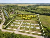 Teren intravilan 4.700 mp parcelat in loturi de 500 mp lâng 