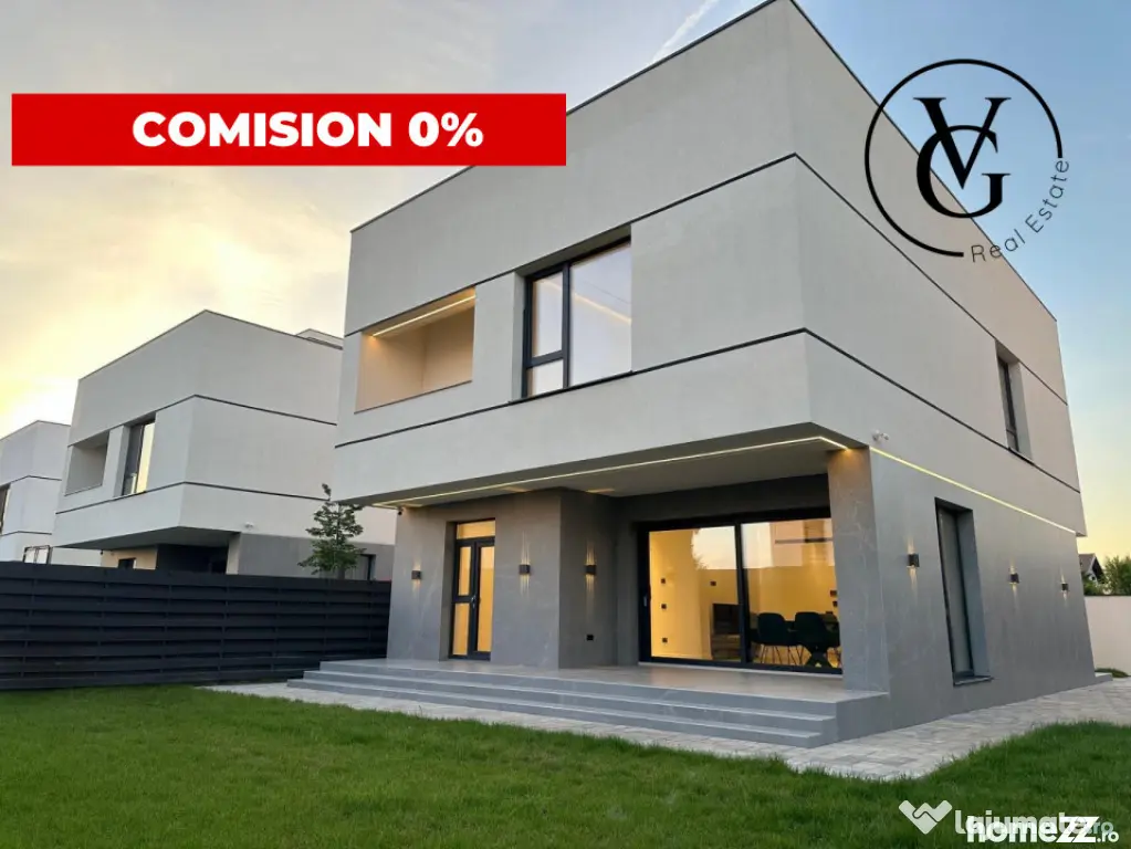 Vila Premium cu design contemporan P+2 in Tunari | Pret cu T