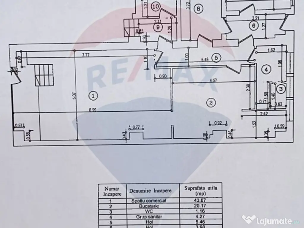 Spațiu comercial de vanzare cu vitrina stradala de 3,6 m...