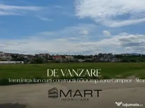 Teren intravilan 6500mp la drumul principal Campsor - Strand