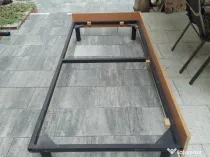 Pat cadru fier 90x200