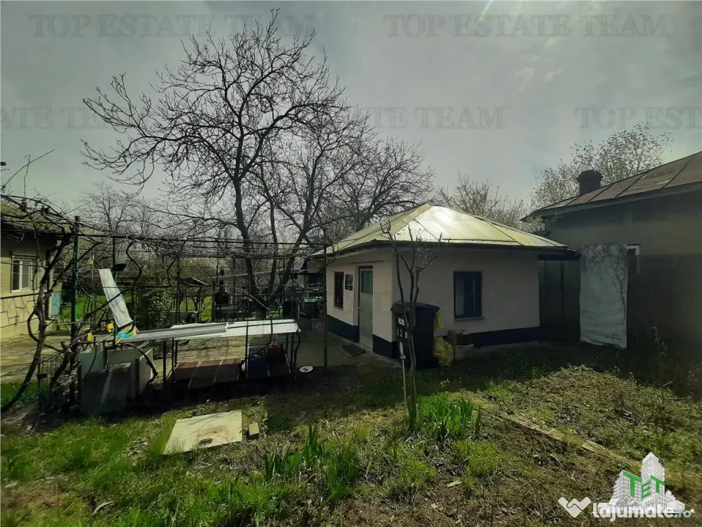 Teren 1274 mp cu livada si casa veche Primarie Bragadiru