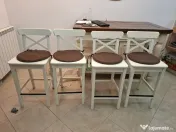 Scaune bar/insula din lemn masiv 