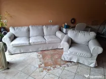 Canapea 3 locuri plus fotoliu Erktop/IKEA