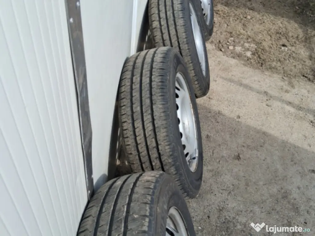 Jante mercedes vito W447 cu anvelope vară 205 65 16c Hankook