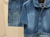 Compleu nou cu eticheta din blugi Louis Vuitton 