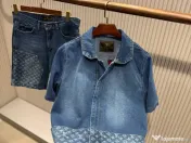 Compleu nou cu eticheta din blugi Louis Vuitton 