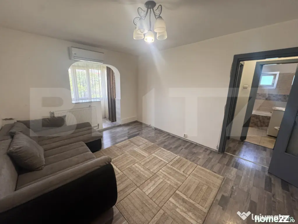 Apartament 3 camere 65mp, centrala termica, aer conditionat,