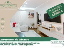 Apartament cu o camera, zona Centrala , Arad