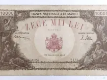 Bancnota De Colectie 10.000 LEI 1945