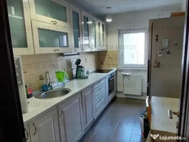 COLOSSEUM: Apartament 3 camere renovat utilat 2beci 2parcare Grivitei
