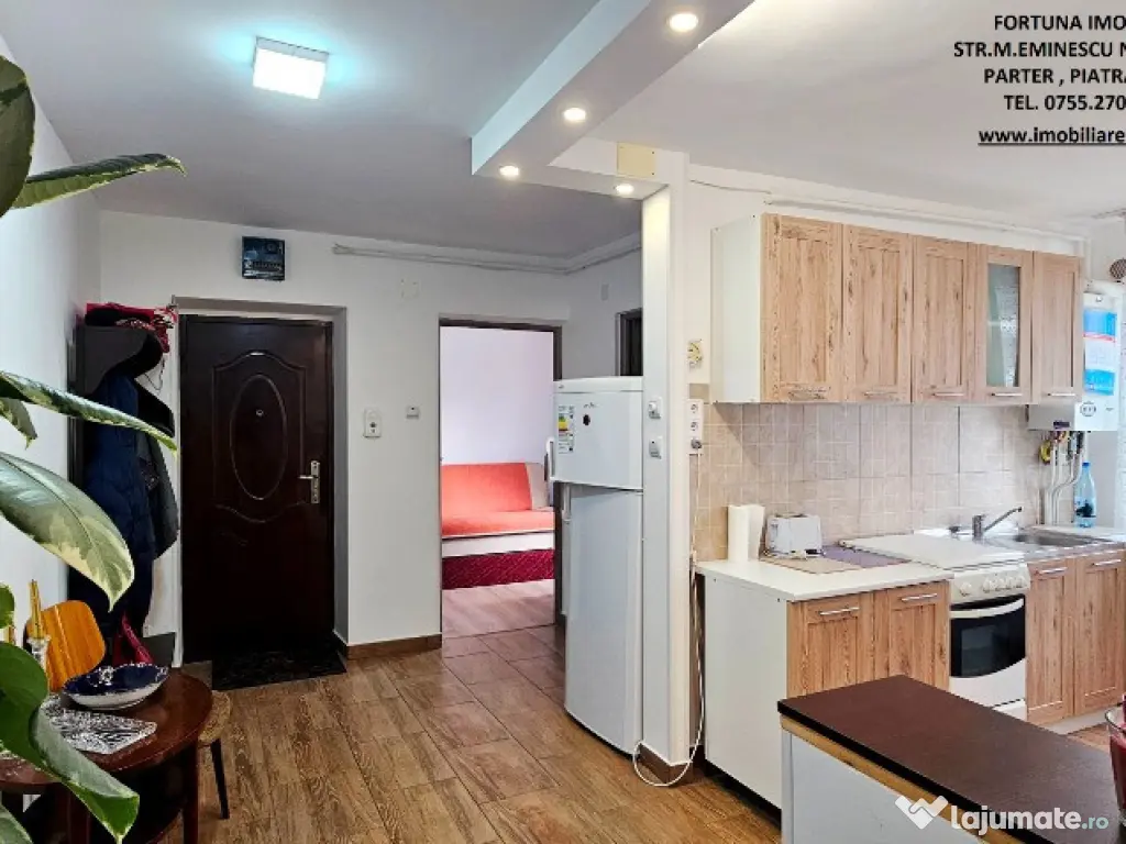 Apartament 2 camere decomandate, etaj 1, mobilat,utilat, boxa,Precista