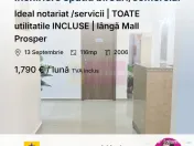 Spațiu Birou/notariat 116mp | TOATE util. INCLUSE | lân... 