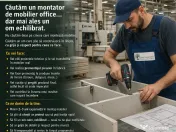 Montator de mobilier office in fabrica 