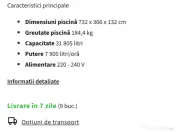 Piscină Intex Ultra XTR 732x366x132 cm completă 