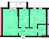Apartament 2 Camere, 53mp | Zona Aradului | Etaj 1