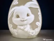 Iepurasi si oua lithophane 