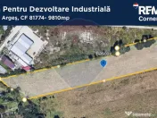 Teren industrial intravilan 9.810 mp – Bascov, acces A1... 