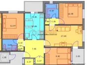 4 Camere - bloc 1981 - Sos Berceni - Metrou Aparatorii 