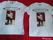 Tricouri personalizate cu poza is text