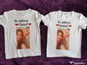 Tricouri personalizate cu poza is text