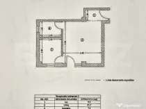 Apartament 1 cameră, 37 mp + curte proprie 83 mp, zona Gala