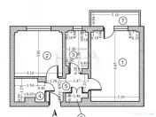2 camere decomandat, et 6/10, renovat, -Lujerului 